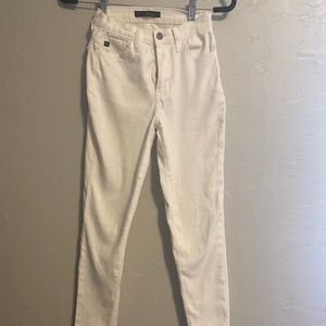 KanCan white denim jeans